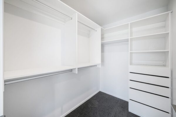 KAD Build home building company modern white storage room house design Christchurch, Sheffield Springston, Selwyn, Canterbury, New Zealand