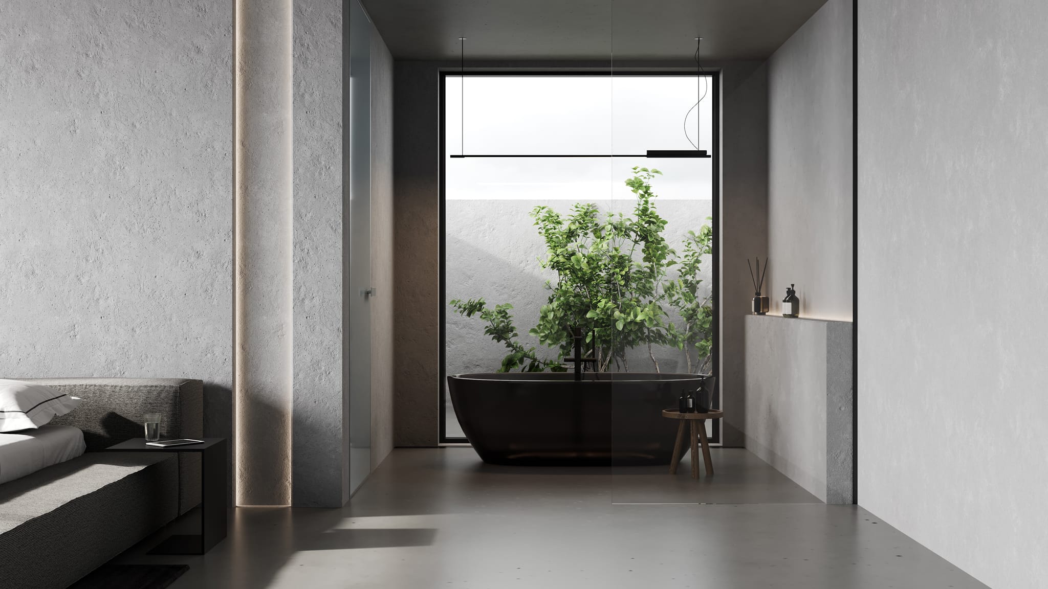 KAD Build home building company modern white bathroom house design Canterbury, New Zealand